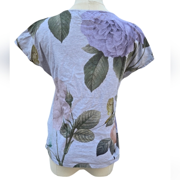 Ted Baker Flower Tshirt - TB Size 1 - Picture 3 of 5